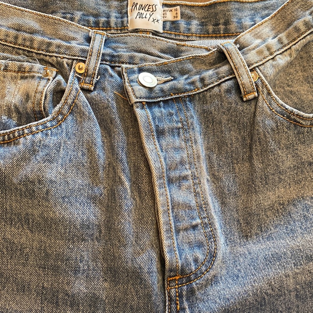 Classic Blue Straight Leg Women's Jeans - Picture 4 of 8